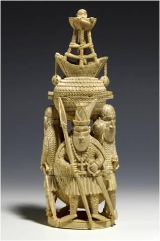 Bini_Portuguese salt cellar